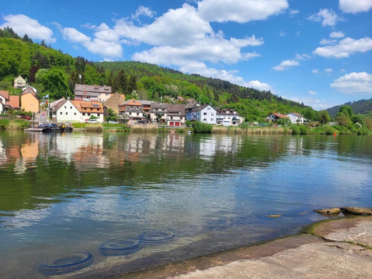 Fewo Am Neckarsteig Mit Anbindung An Heidelberg Neckarsteinach Exterior photo
